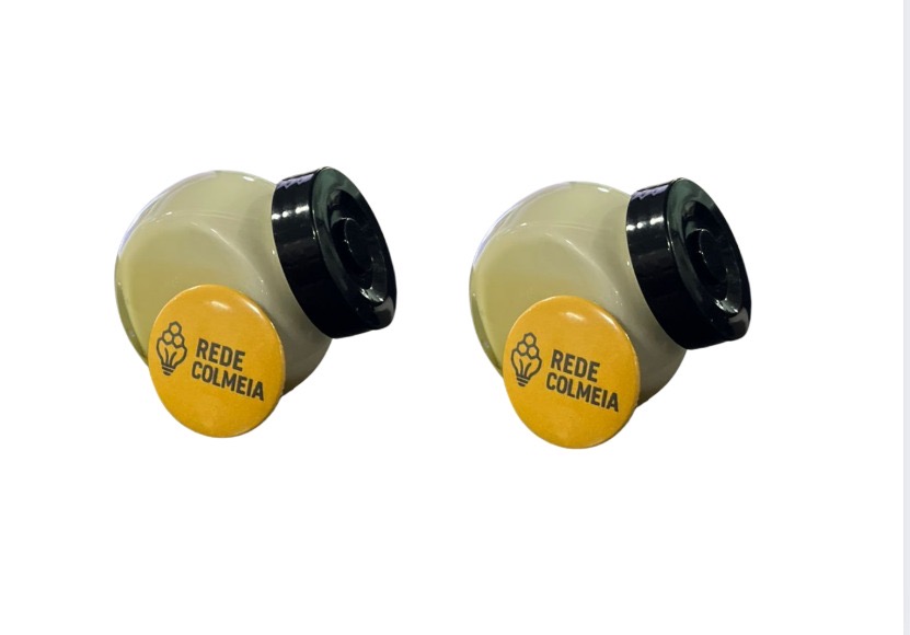 Pote de Mel Cremoso da Rede Colmeia